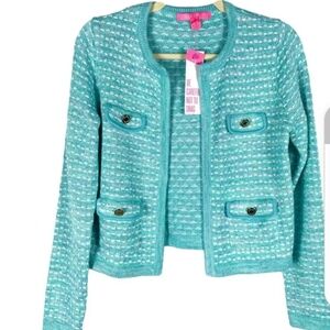 Lilly Pulitzer Kienna Cardigan size m NWT